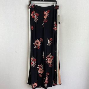 EVA LONGORIA Floral Print Loose Pant NWT